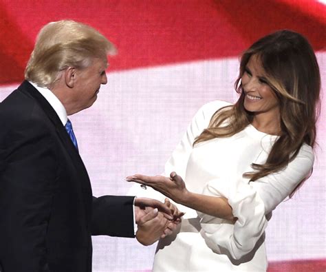 Donald and Melania: 10 Play-by-Play Images From Mrs. Trump's RNC Speech ...