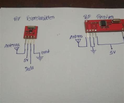 Image result for RF Receiver to Arduino