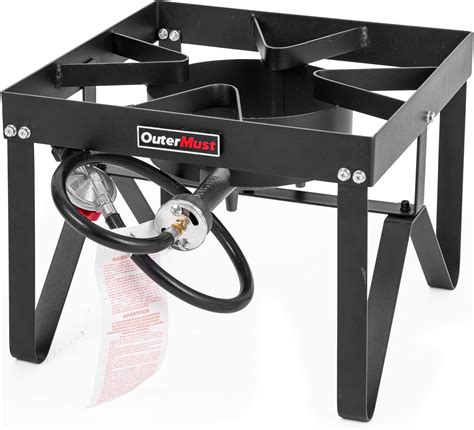 Amazon.com: OuterMust Outdoor Propane Burner Outdoor Portable Gas Stove ...