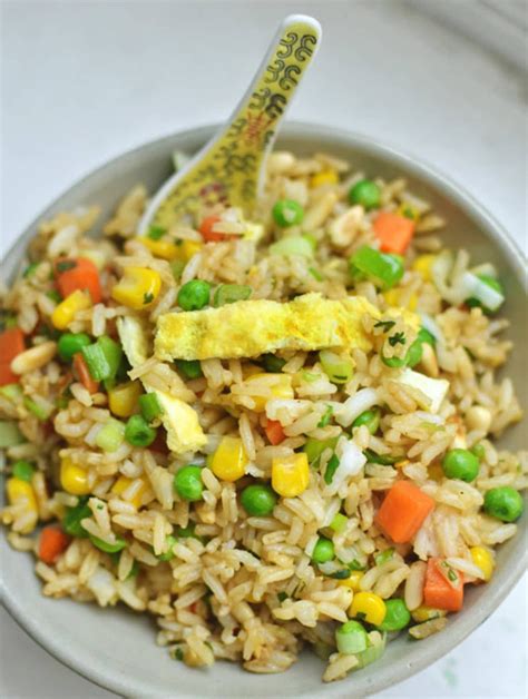 how to prepare fried rice and ingredient