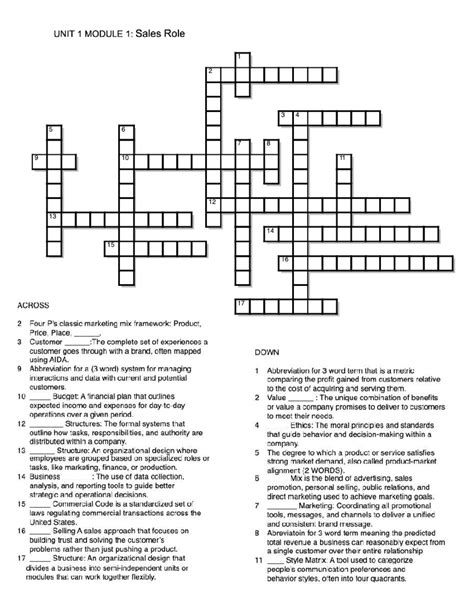 WGU D099: Key Terms & Definitions Crossword for Subjects 1-8 - Studocu