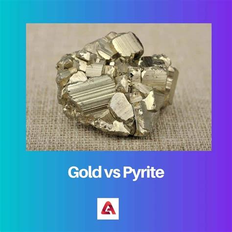 Gold vs Pyrite: Difference and Comparison