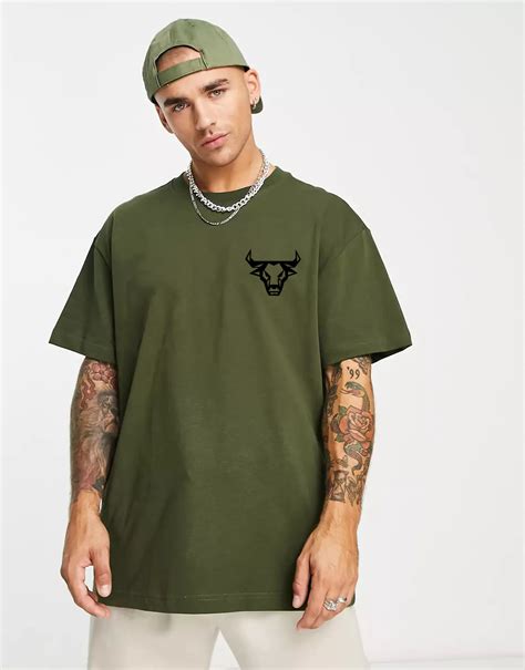 Gym Oversized T Shirt - THE BULL - 15 Days Return – Strong Soul