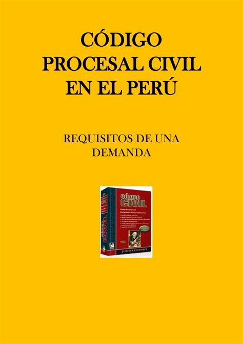Calaméo - Código Procesal Civil En El Peru