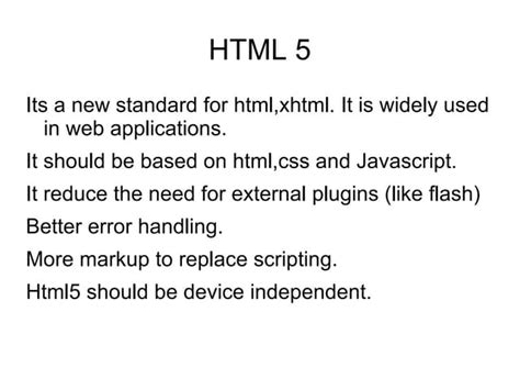 Introduction to HTML 5 Class 8 的图像结果