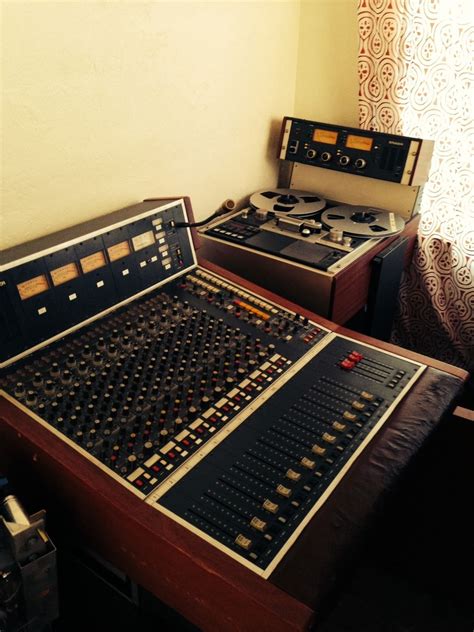 Studer 961 12x4 Recording Console with A810 Tape Machine