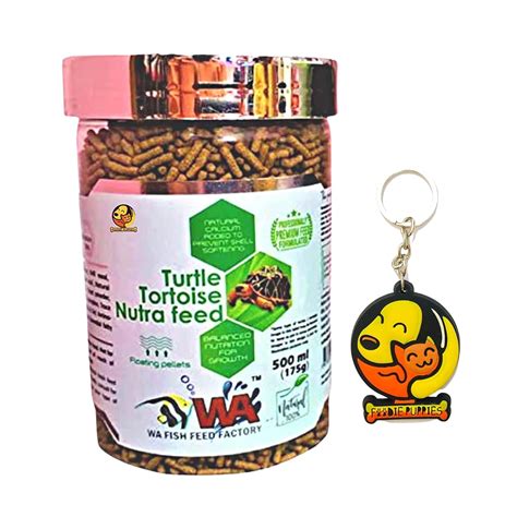 Foodie Puppies WA Turtle Nutra Feed - 175g | Free Key Ring | Floating ...