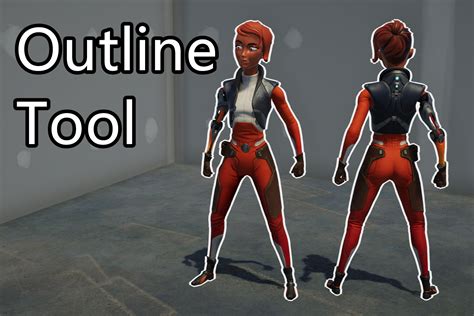 Unity 3D Outline 的图像结果