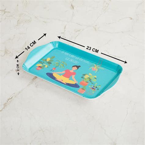 Buy Raisa Urban Jungle Basic Tray from Home Centre at just INR 149.0