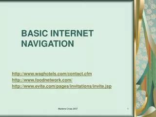 Image result for Basic Navigation