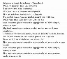 testo canzone per te vasco l ai tempi cellulare di vasco testo con testo canzone per te vasco l ai tempi cellulare di vasco testo con