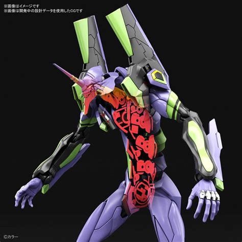 Bandai RG Neon Genesis Evangelion Unit-01 Test Type Model Model Kit ...