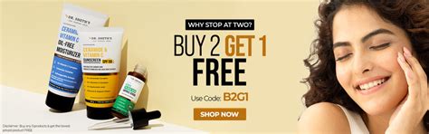 Buy 2 Get 1 FREE on Skincare Products | B2G1 – Dr Sheth's