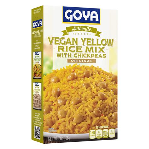 Vegan Yellow Rice with Chick Peas | Goya Foods