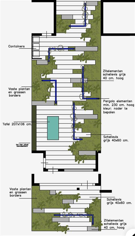 Architectural Drawing of House Sections