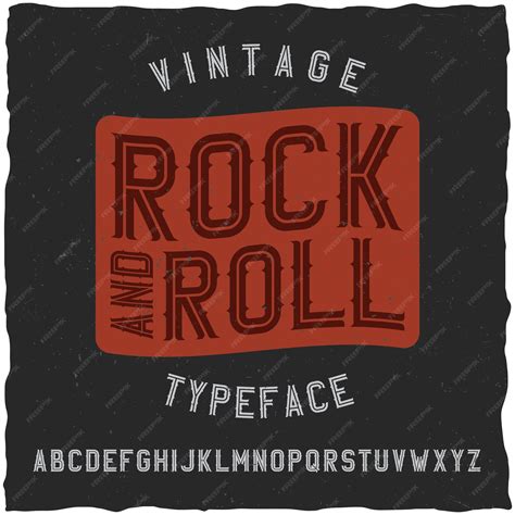 Rock And Roll Fonts