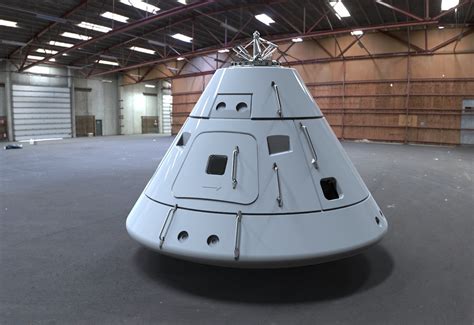3D Apollo Command Module 的图像结果