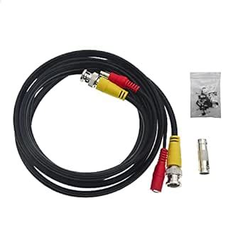 New Hosecurity Pre-Made All-in-One Siamese RG59 BNC Video and Power ...