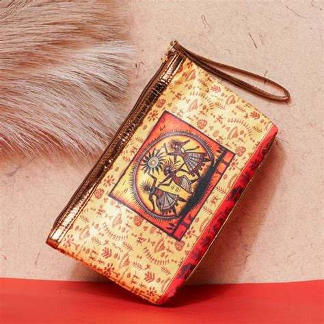Warli Art Utility Multipurpose Pouch – Stylish & Durable Organizer ...