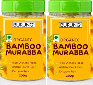 burung ORGANIC BANS MURABBA 600g| Bamboo Murabba Price in India - Buy ...