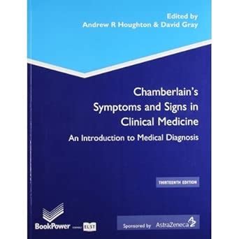 Amazon.in: Buy Chamberlains Symptoms & Signs in Clinica Book Online at ...