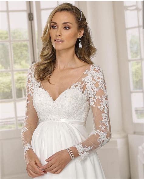 Plus Size Maternity Wedding Dresses