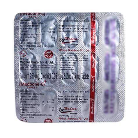 Buy Medbone-C Tablet | 19 Minutes Delivery | Apollo Pharmacy
