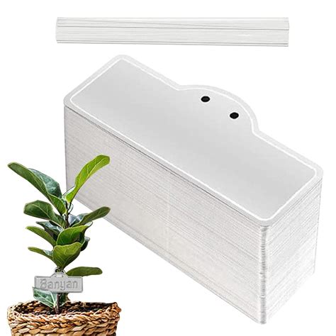 Tree Label | Aluminum Garden Labels Tree Id Tags With Metal Wires ...