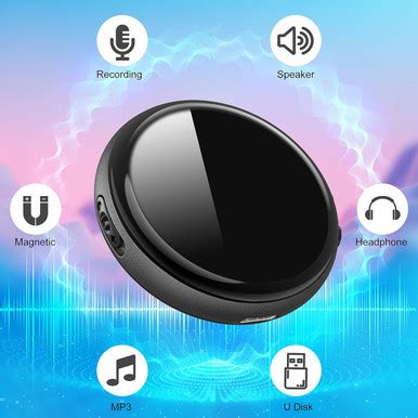 64Gb Digital Voice Recorder,95 Hours Battery Time Voice Activated ...
