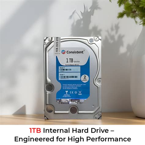 Consistent 1 TB SATA Internal Hard Drive, 3.5 Inch, High Performance D ...