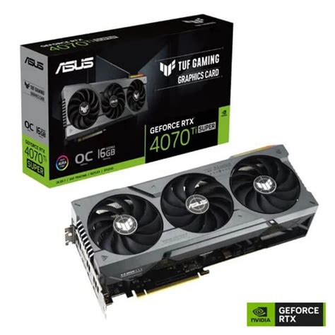 Buy ASUS TUF Gaming RTX 4070 Ti Super OC Edition 16GB Nvidia Graphic ...
