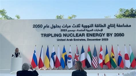 Triple nuclear capacity by 2050