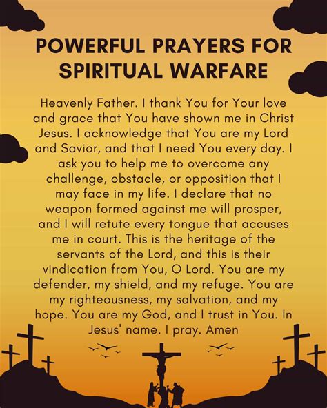 7 Powerful Spiritual Warfare Prayers | Images & Explanation
