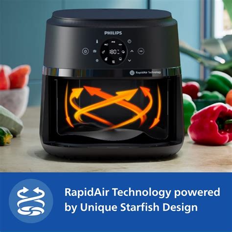 Buy Philips NA231 Air Fryer 6.2L with Rapid Air & Window