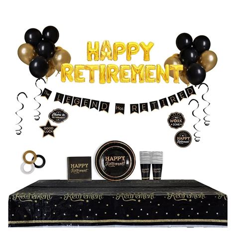 175 Pc Happy Retirement Decorations | Happy India | Ubuy