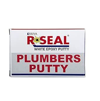 R SEAL Plumbers Putty White Epoxy (50 g) Pack of 20 : Amazon.in ...