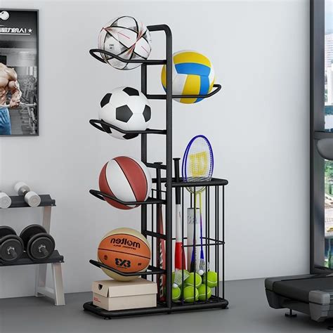 SportsNest Pro Organizer Rack_ Black – Mason Home