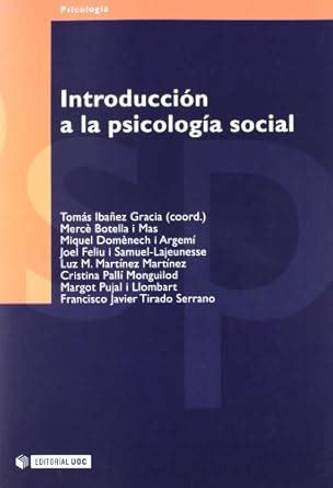 Buy Introduccion a la psicologia social / Introduction to Social ...