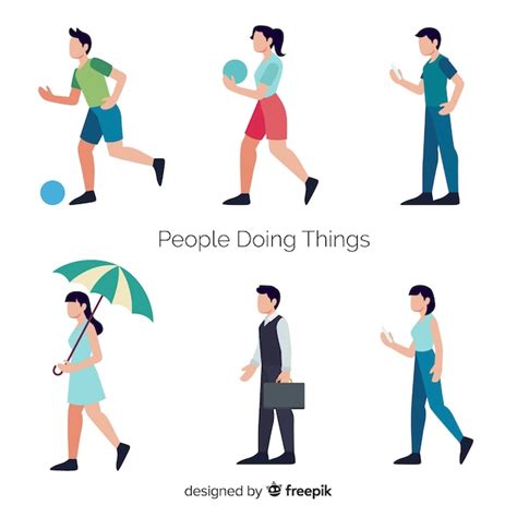 Atividades de pessoas | Vetor Grátis