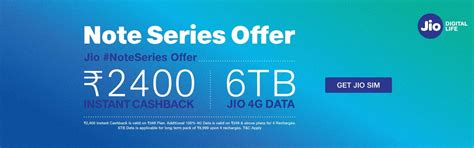 Buy Xiaomi Redmi Note Series Online India - Get ₹2400 Jio Cashback