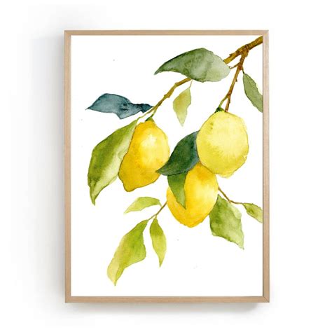 Lemon Watercolor Painting How To Paint An Lemon In Watercolour And Ink