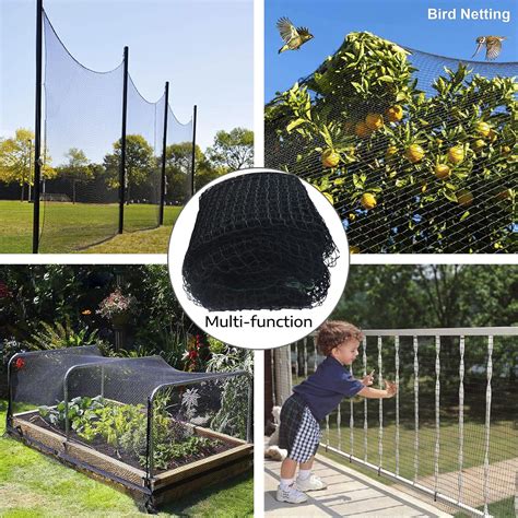 Buy Kapler Baseball Batting Cage Netting, Heavy-Duty Sports Barrier ...