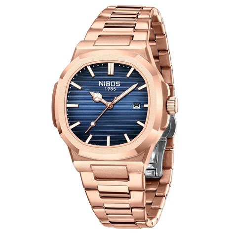 Buy NIBOSI Men Watches Analog Quartz Stainless Steel Military Watches ...