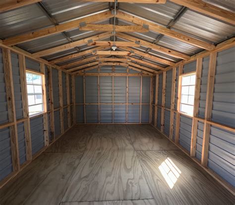 10x20 Barn Shed with Porch - Keen's Buildings