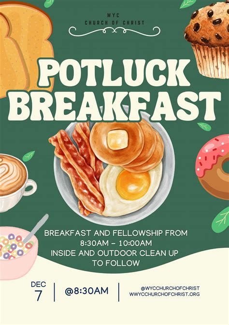 Potluck Breakfast, 320 E Broadway, Havana, AR, 7 December 2024 | AllEvents