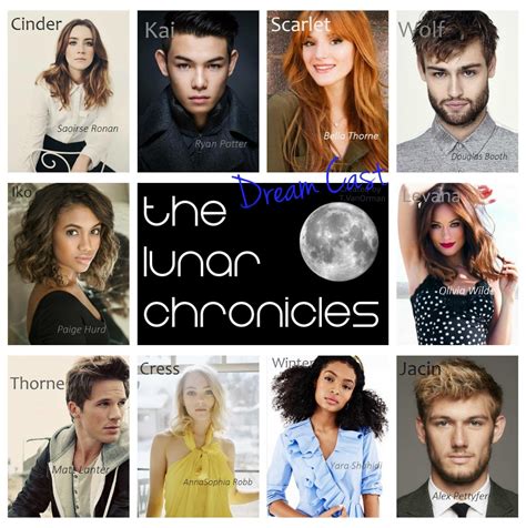 The Lunar Chronicles dream cast. 💓 | Lunar chronicles movie, Dream ...