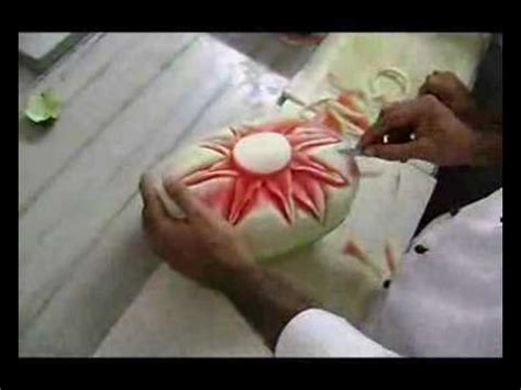 Basic Water Melon Carving @ CAI - YouTube