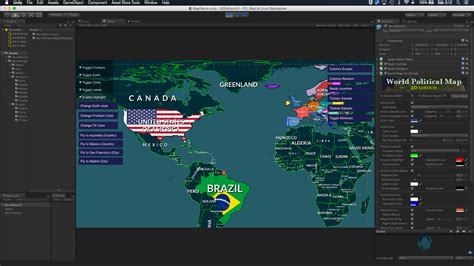 Unity Map 的图像结果
