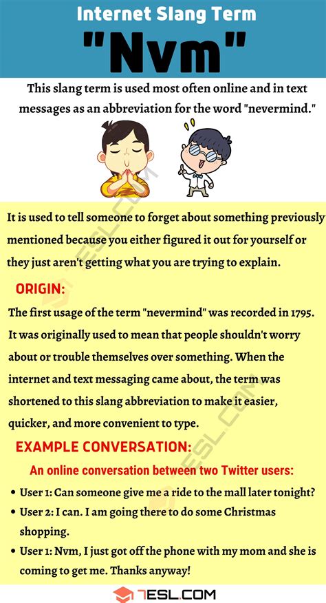 "Nvm" Meaning, Origin and Examples • 7ESL