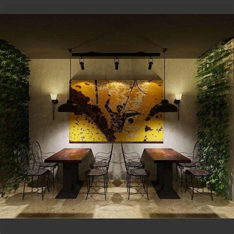 烧烤餐厅 烧烤店设计案例效果图_美国室内设计中文网